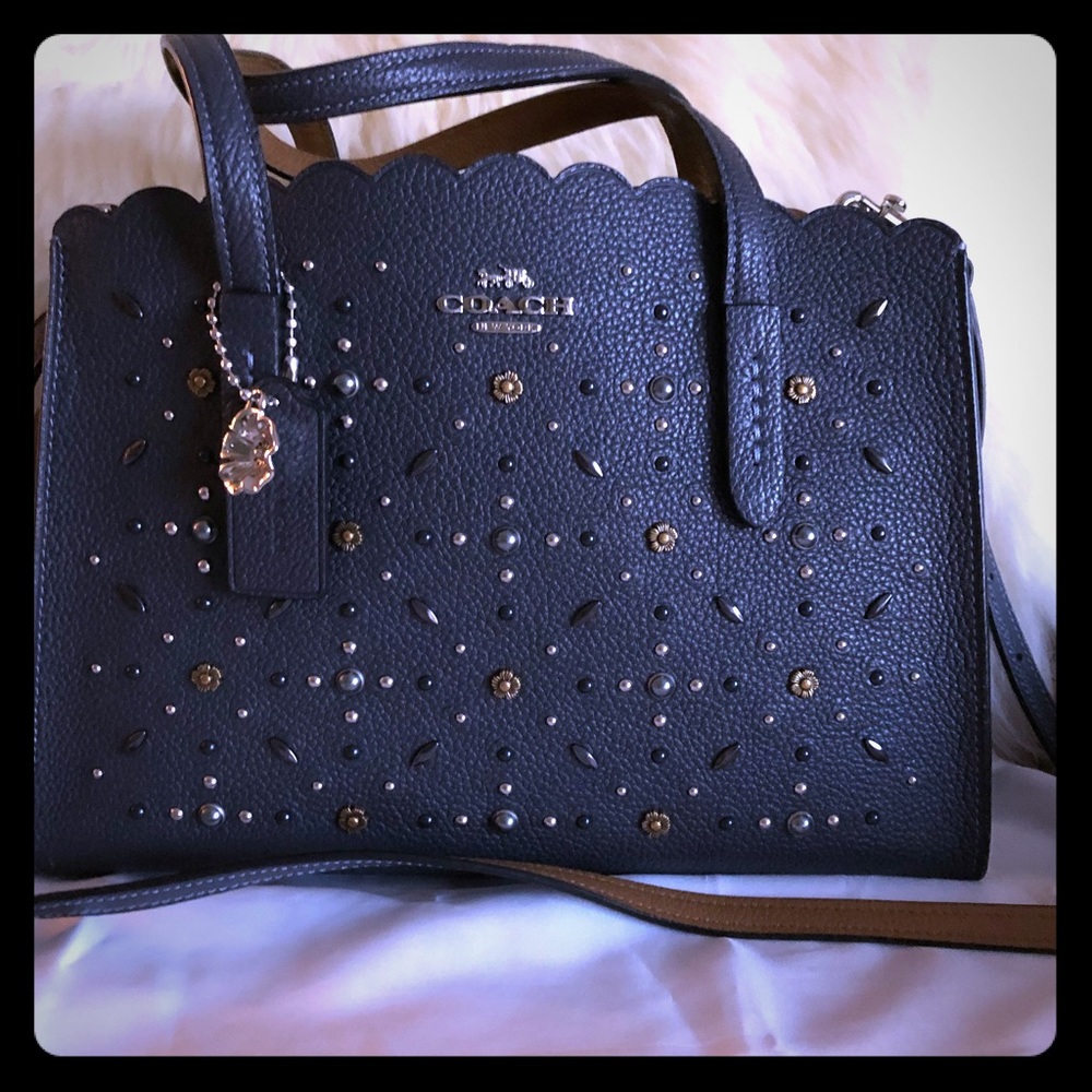 COACH Charlie 28 Carryall w/Prairie Rivets